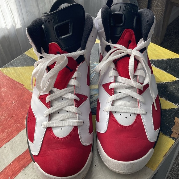NWOT Jordan 6 Retro OG Mid Carmine US 10.5 - Picture 6 of 10